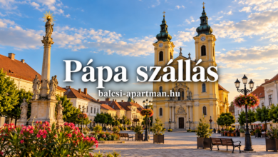 Pápa szállás – belváros