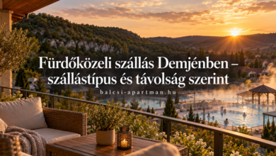 Fürdőközeli szállás Demjénben – szállástípus és távolság szerint