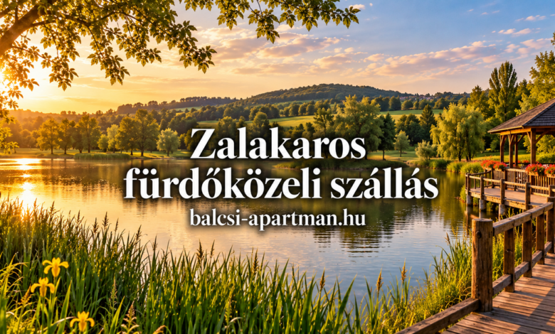 Szállás a fürdő közelében Zalakaroson – kényelmes pihenés