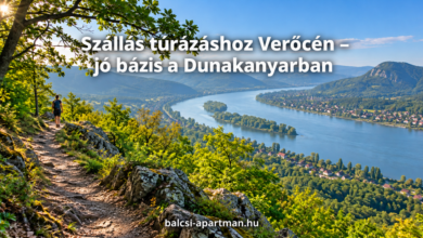 Túraszállás Verőce