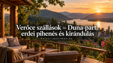 Verőce szállások – Duna-part
