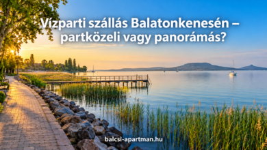 Vízpart Balatonkenese