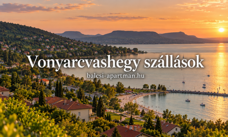 Szállások Vonyarcvashegyen