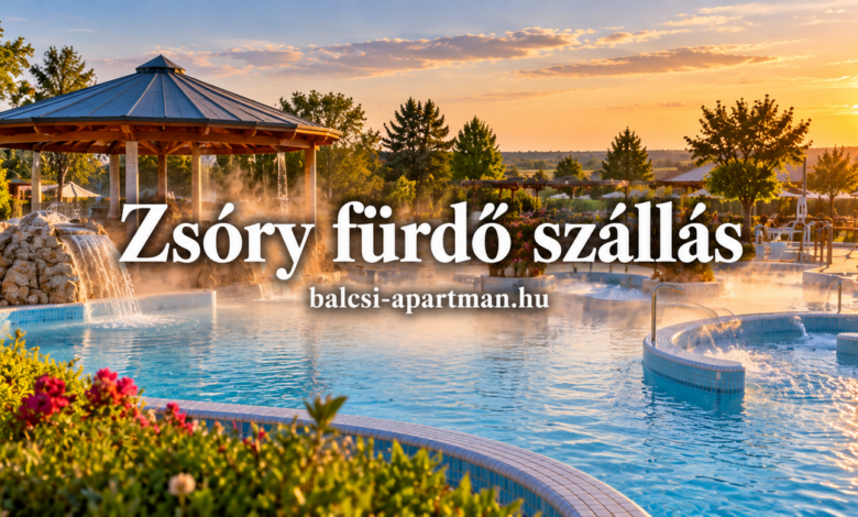 Zsóry fürdő szállás – fürdőközeli pihenés Mezőkövesden